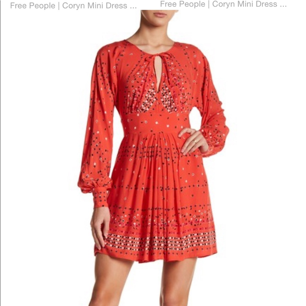 Free People Red Sundress